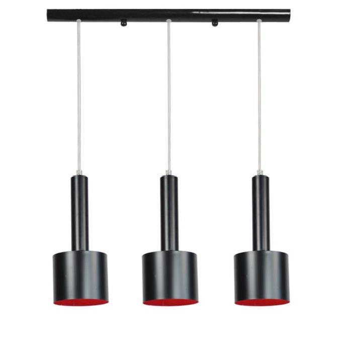 KNUDSEN Lustre - suspension barre 3 lumieres