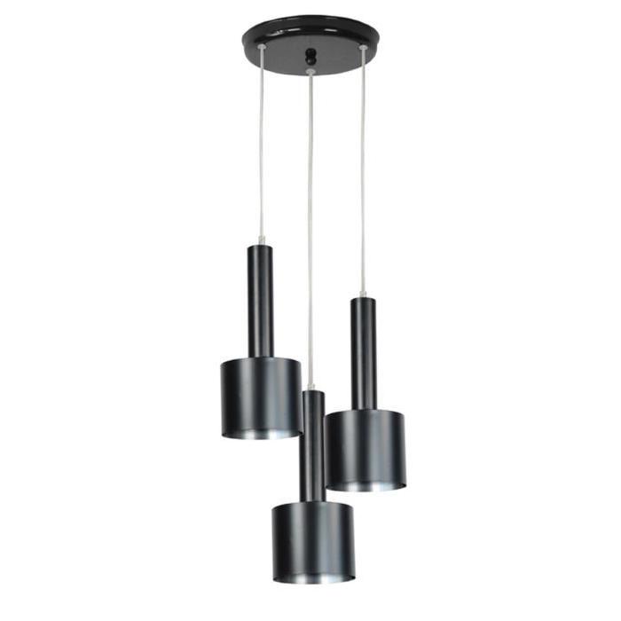 KNUDSEN Lustre - suspension barre 3 lumieres