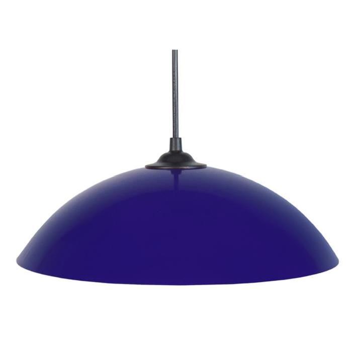 Lustre - suspension Demi-lune E27 25 W Ř29,5 cm Bleu