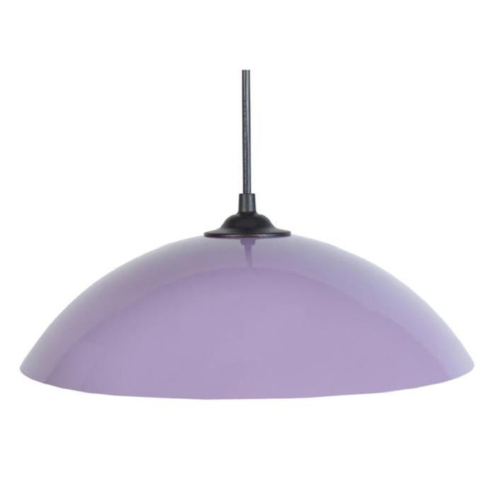 Lustre - suspension Demi-lune E27 25 W Ř29,5 cm Violet