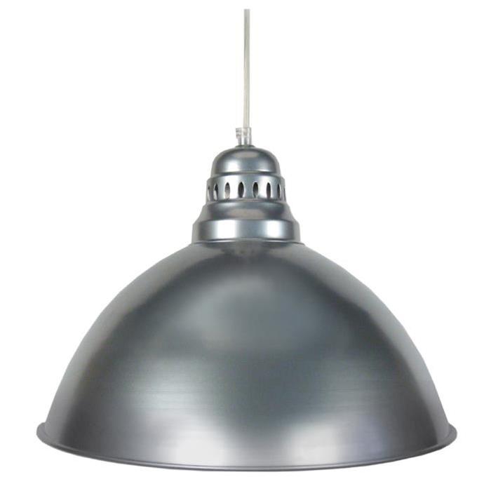 TOSEL Lustre - suspension Bacino E27 25 W Ř44 cm Gris