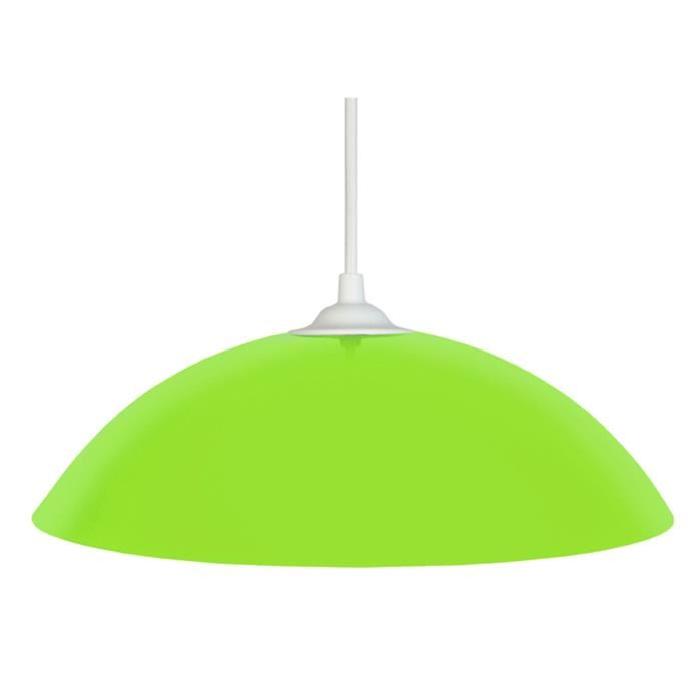 Lustre - suspension Demi-lune E27 25 W Ř29,5 cm Vert