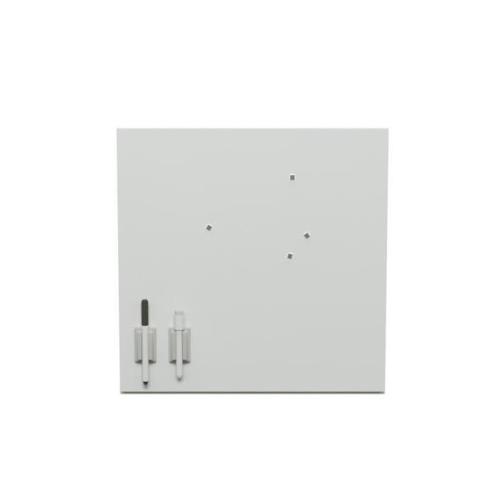 BRIO Mémo board magnétique verre blanc 30x30 cm
