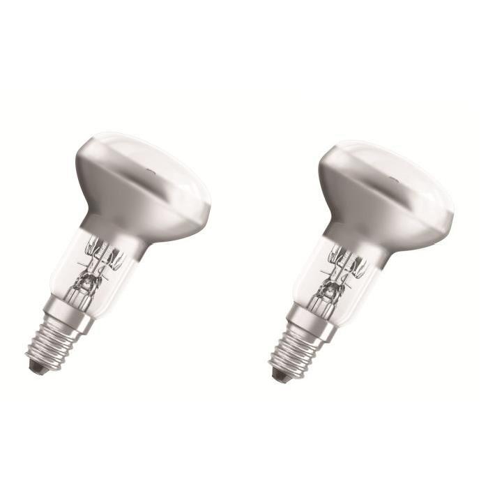 OSRAM Lot de 2 Ampoules spots Eco-Halogenes R50 E14 20 W équivalent a 25 W