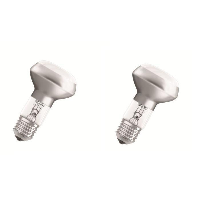 OSRAM Lot de 2 Ampoules spots Eco-Halogenes R63 E27 30 W équivalent a 40 W