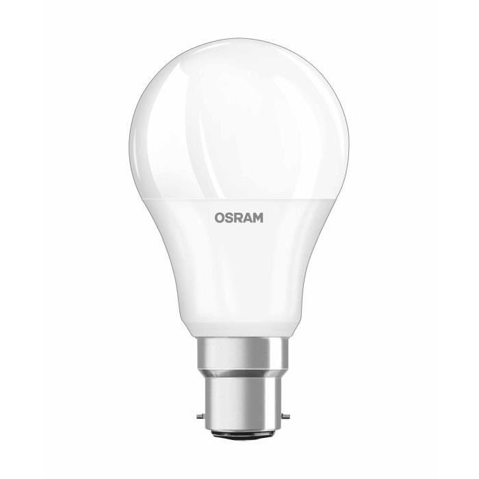 OSRAM Ampoule LED B22 9 W équivalent a 60 W blanc chaud dimmable variateur