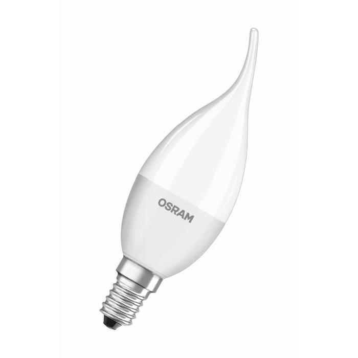 OSRAM Ampoule LED E14 6 W équivalent a 40 W blanc chaud dimmable variateur