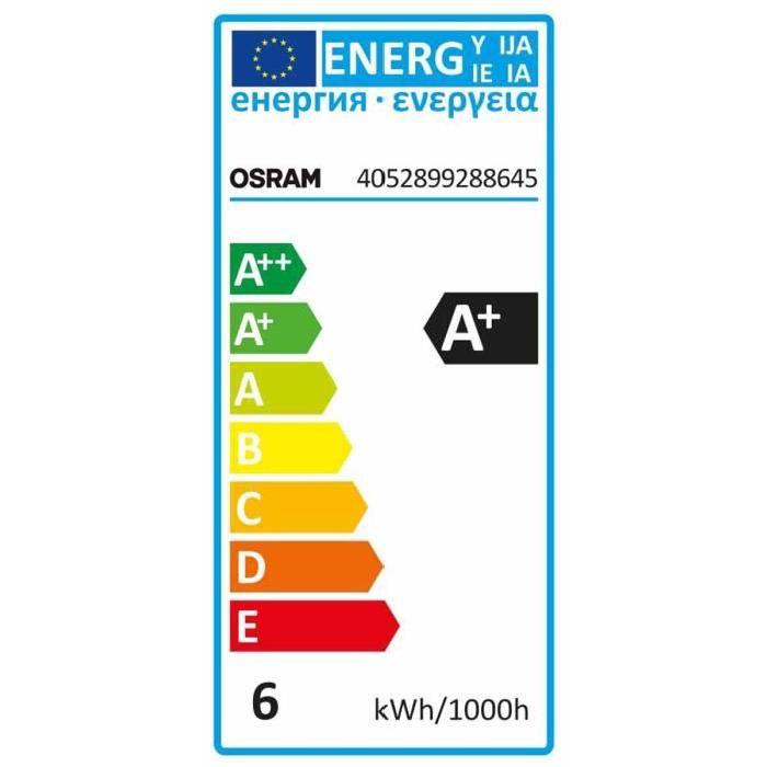 OSRAM Ampoule LED E14 6 W équivalent a 40 W blanc chaud dimmable variateur