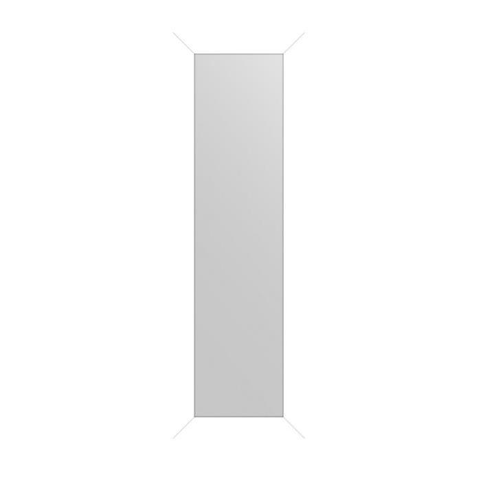 MIRRA Miroir rectangulaire 30x120 cm Blanc