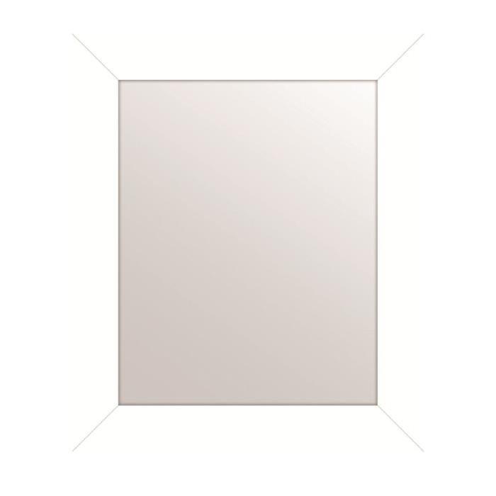 MIRRA Miroir rectangulaire 40x50 cm Blanc