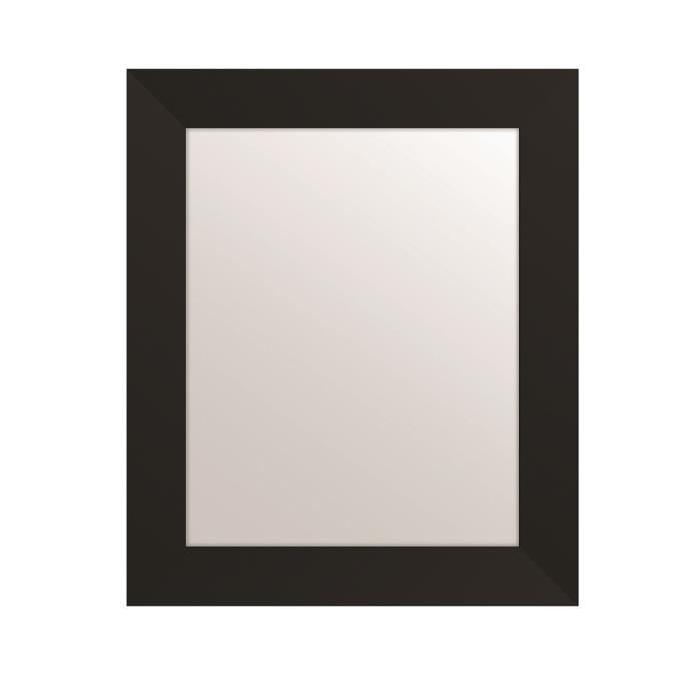 MIRRA Miroir rectangulaire 40x50 cm Noir
