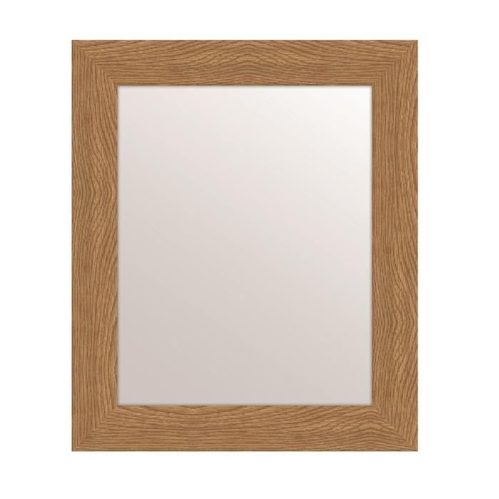 MIRRA Miroir rectangulaire 40x50 cm Chene
