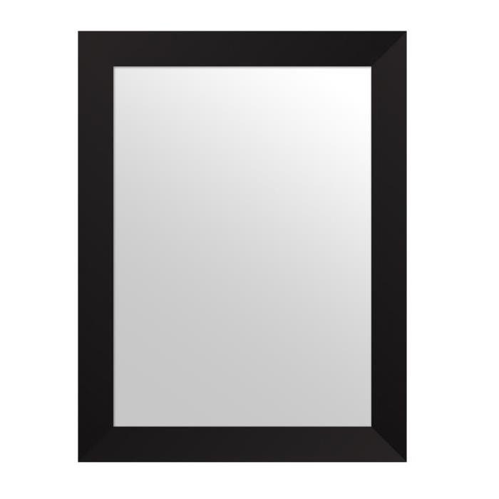 MIRRA Miroir rectangulaire 50x70 cm Noir