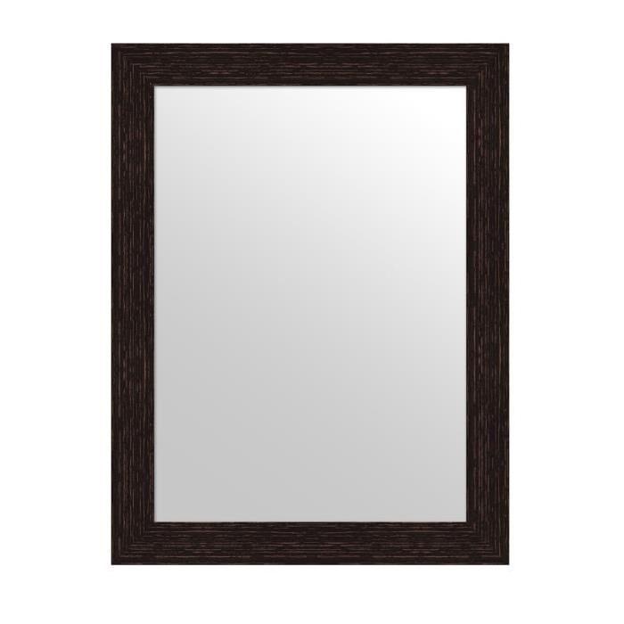 MIRRA Miroir rectangulaire Mirra 50x70 cm Wengé