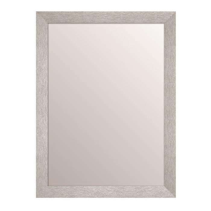 TEXA Miroir rectangulaire 50x70 cm Argent