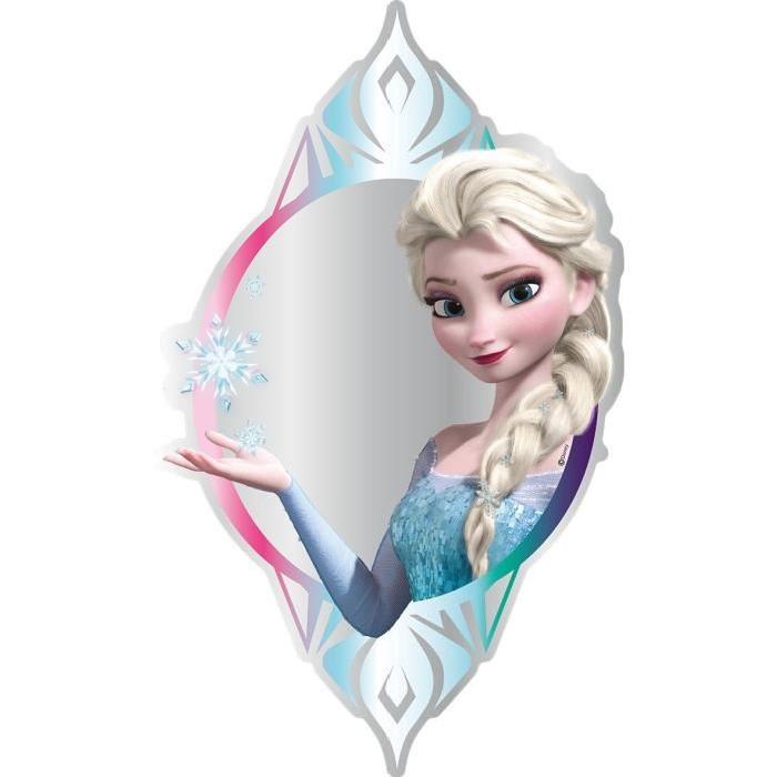 LA REINE DES NEIGES Miroir mural Elsa 30x50cm enfant