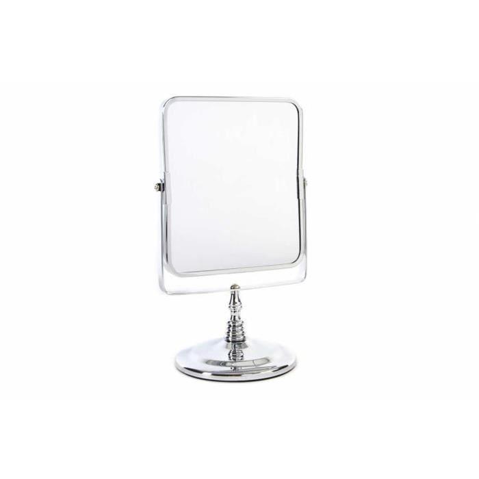 Miroir salle de bain vanitys - métal 15x12x26 cm