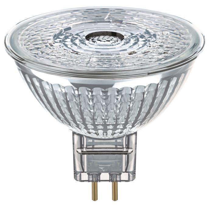 OSRAM Ampoule Spot LED MR16 GU5,3 5 W équivalent a 35 W blanc froid dimmable