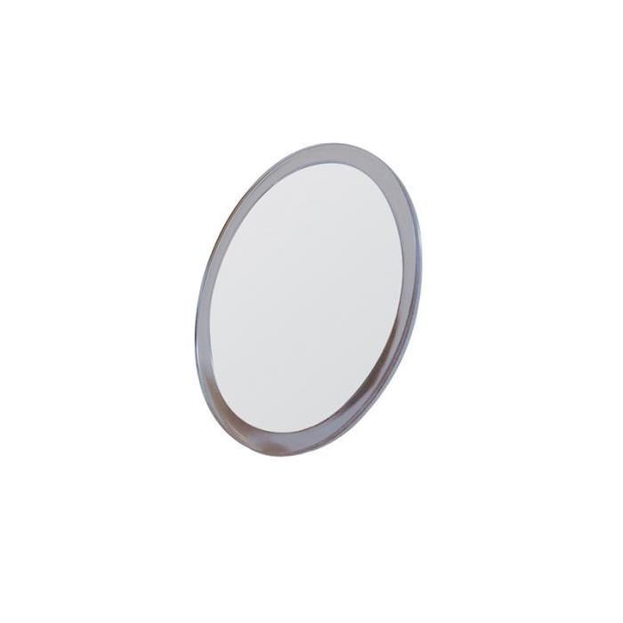 GERSON Miroir grossissant ventouse - Transparent - Ř 20 cm