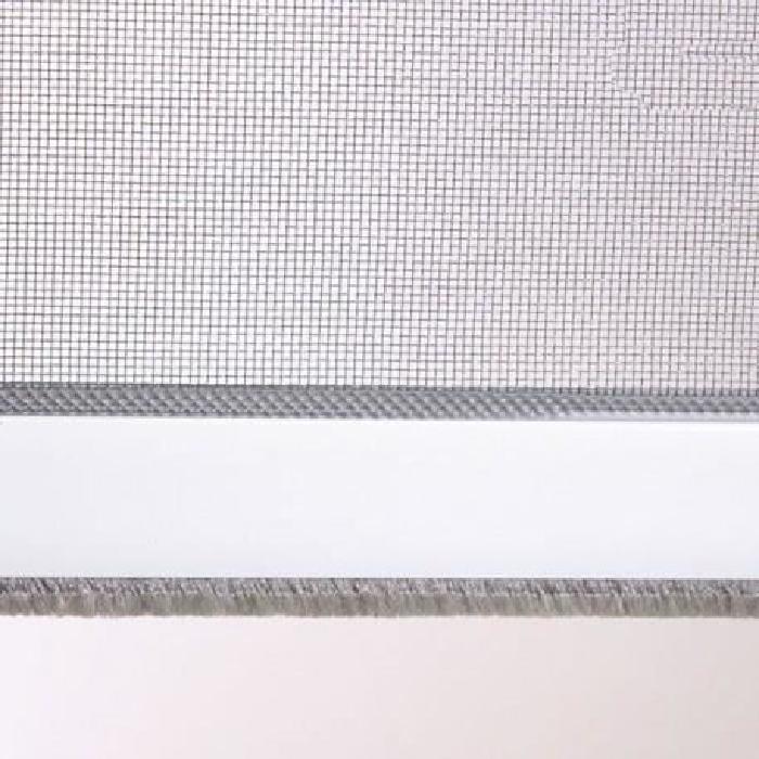 Moustiquaire enroulable en aluminium pour fenetre L100 x H160 cm gris - MOUSTIKIT