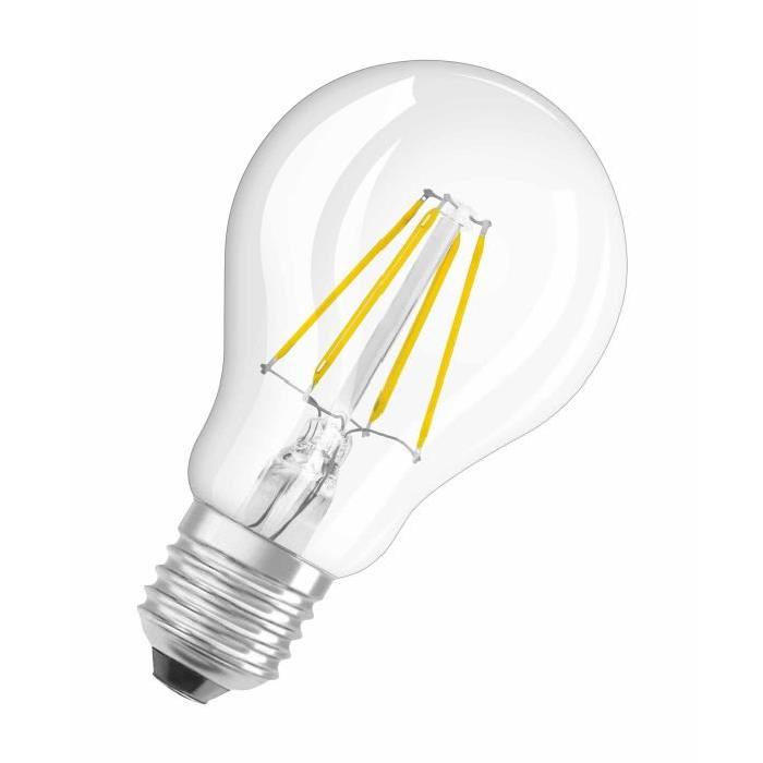 OSRAM Ampoule filament LED E27 4 W équivalent a 40 W blanc chaud