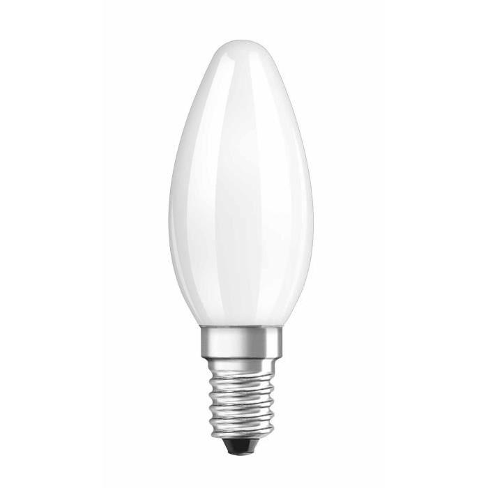 OSRAM Ampoule filament LED E14 2 W équivalent a 25 W blanc chaud