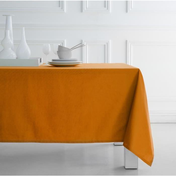 TODAY Nappe 140x240cm coton VENDANGE D'ORANGE