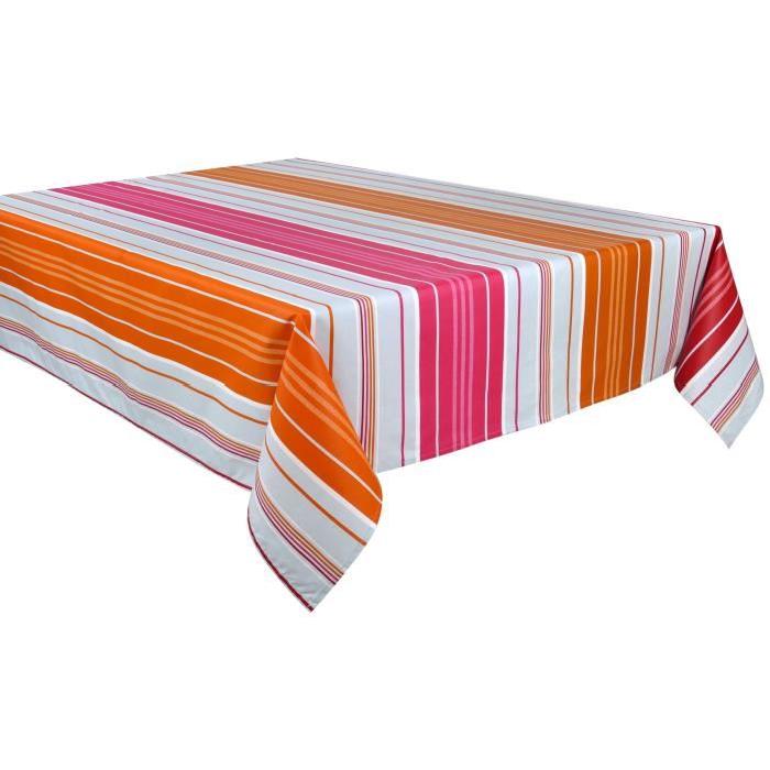 VENT DU SUD Nappe enduite Capbreton 160 x 300 - Vermeil