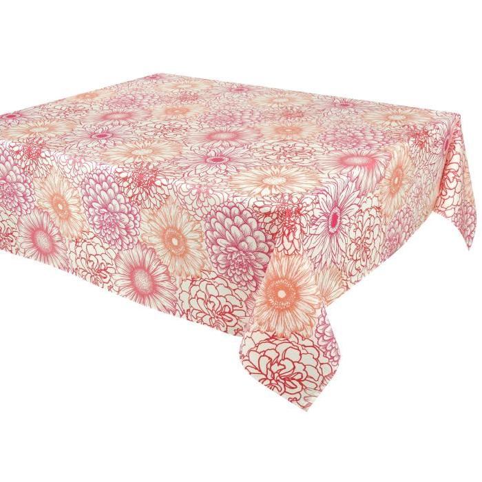 VENT DU SUD Nappe enduite riviera 160 x 200 - Nacre