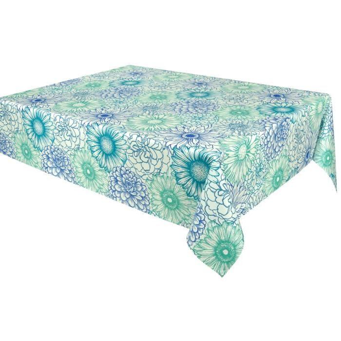 VENT DU SUD Nappe enduite riviera 160 x 250 - Topaze