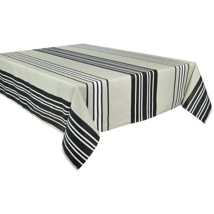 VENT DU SUD Nappe enduite Barbazan 160 x 200 - Ebene