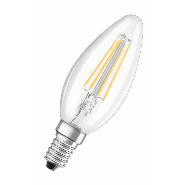 OSRAM Ampoule filament LED E14 4 W équivalent a 40 W blanc chaud