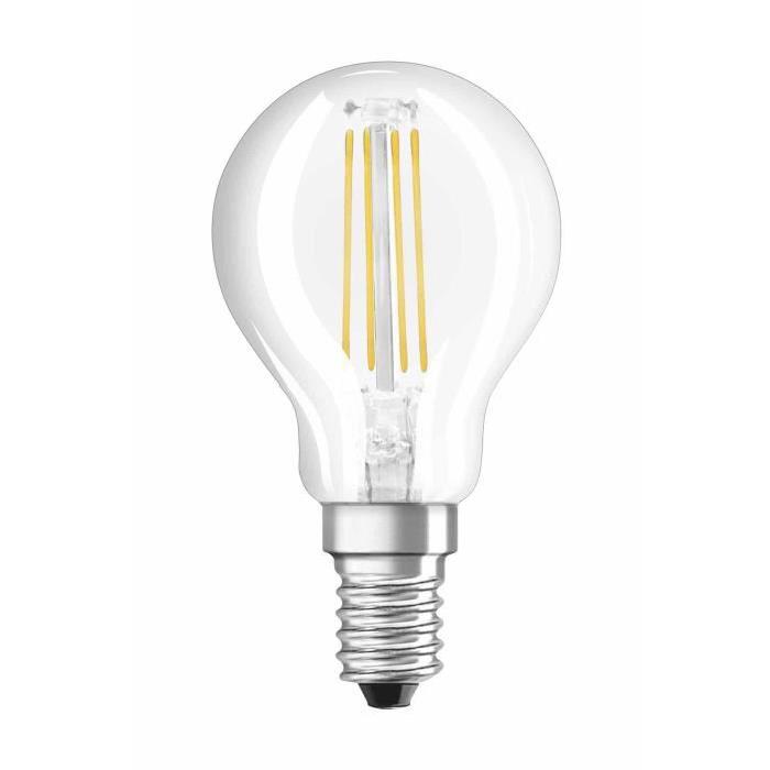 OSRAM Ampoule filament LED E14 4 W équivalent a 40 W blanc chaud