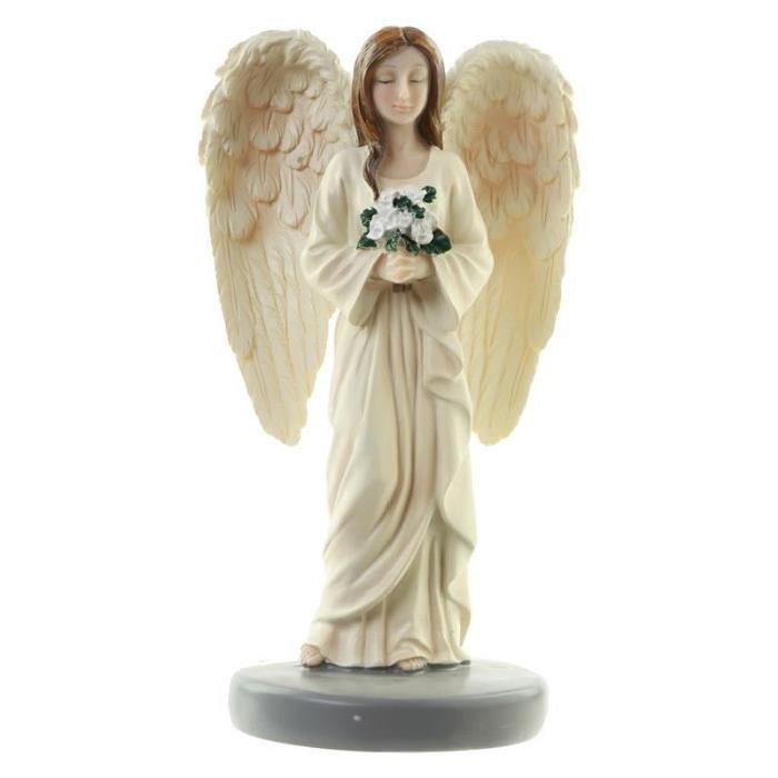 Figurine de décoration Ange Gardien Fleurs