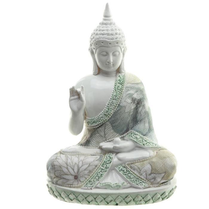 Figurine de décoration Sagesse - Vernie Blanche