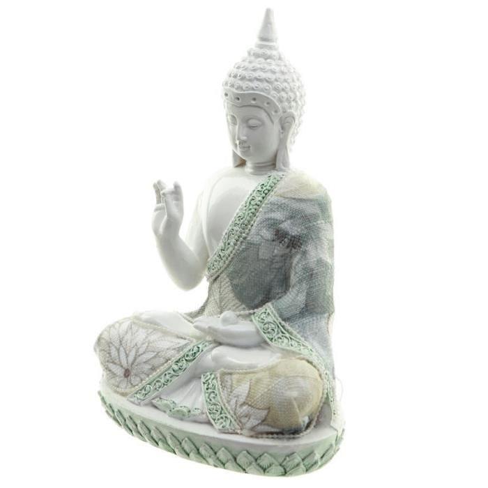 Figurine de décoration Sagesse - Vernie Blanche