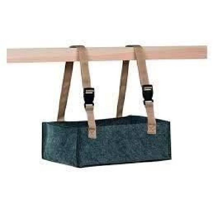 SPOT Sac de rangement suspendable 30x20x10 cm bleu