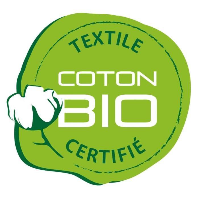 ABEIL Oreiller 100% coton Bio Confort Sensation 65x65 cm