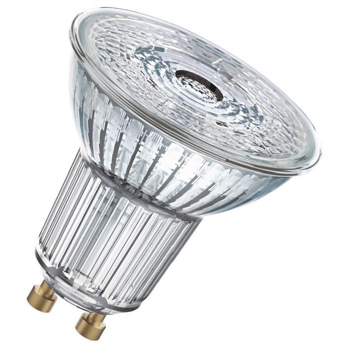 OSRAM Ampoule Spot LED PAR16 GU10 6,9 W équivalent a 80 W blanc chaud