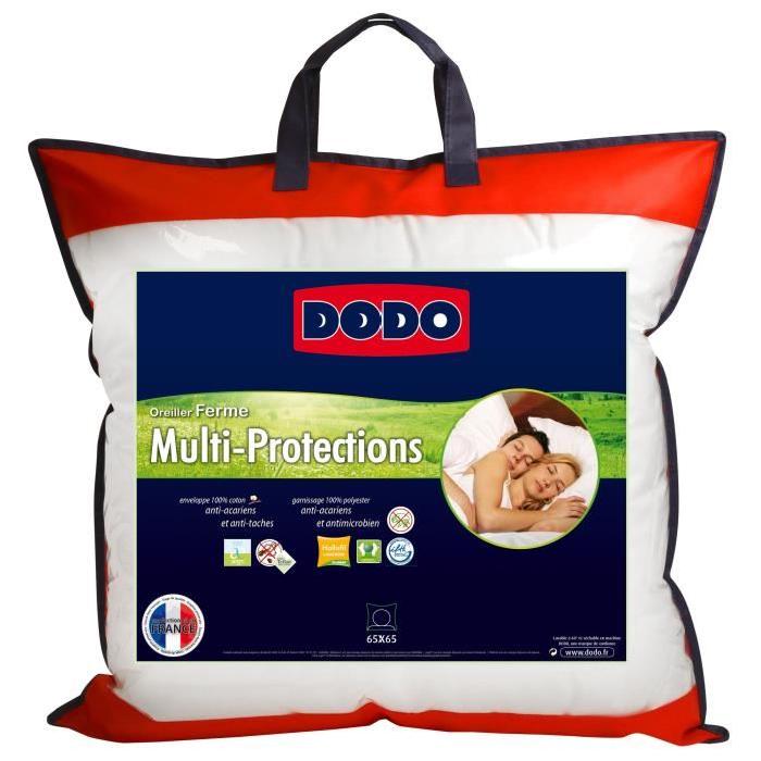 DODO Oreiller MULTI-PROTECTIONS 65x65 cm blanc