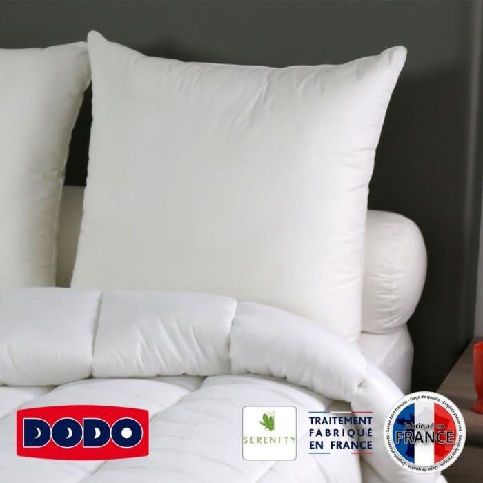 DODO Oreiller moelleux Serenity 60x60 cm blanc