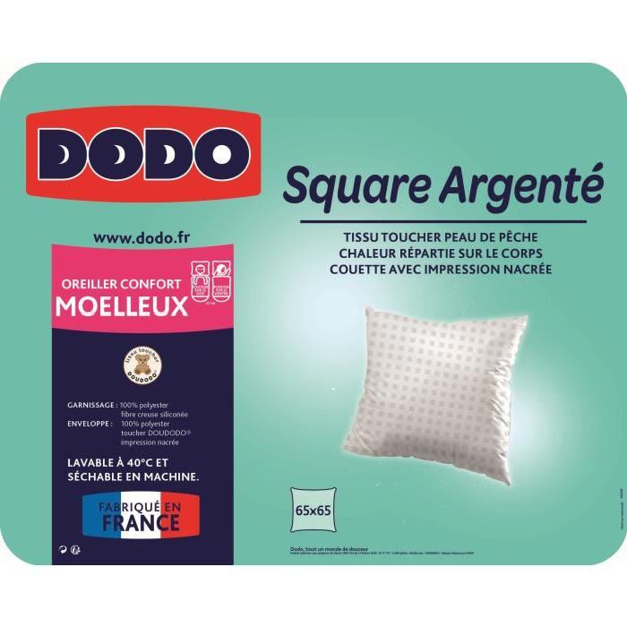 DODO Oreiller SQUARE 65x65 cm blanc