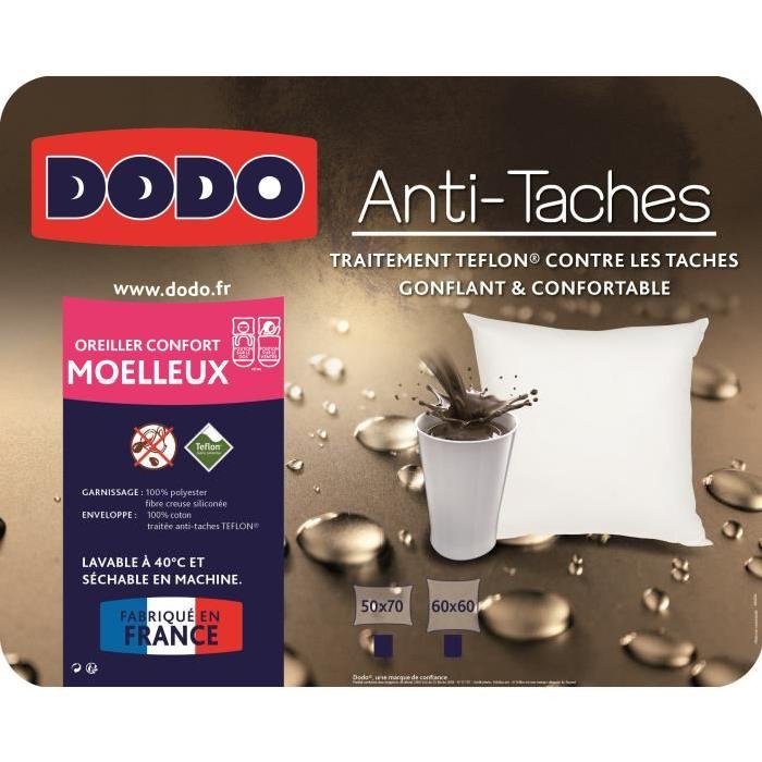 DODO Oreiller Teflon 50x70 cm blanc