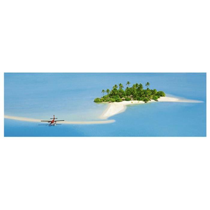 Affiche papier -  South Male Atoll  - Papadopoulos  - 33x95 cm