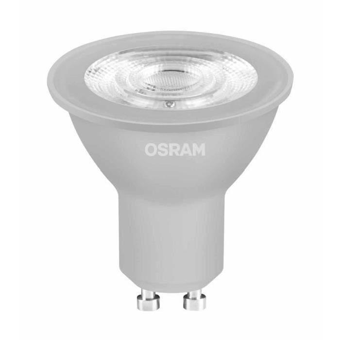 OSRAM Ampoule spot LED double click GU10 5 W équivalent a 50 W blanc chaud