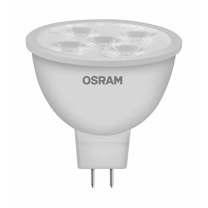 OSRAM Ampoule spot LED GlowDim GU5,3 6 W équivalent a 35 W dimmable variateur blanc chaud