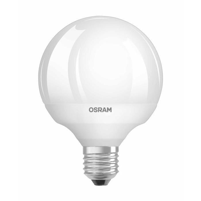 OSRAM Ampoule LED E27 12 W équivalent a 75 W blanc chaud dimmable variateur