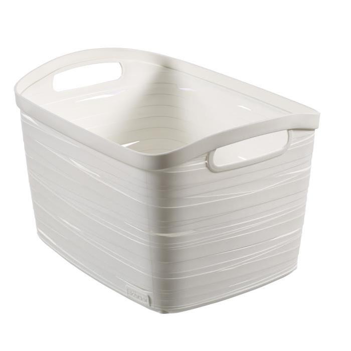 CURVER Paniere Ruban 20 L blanc