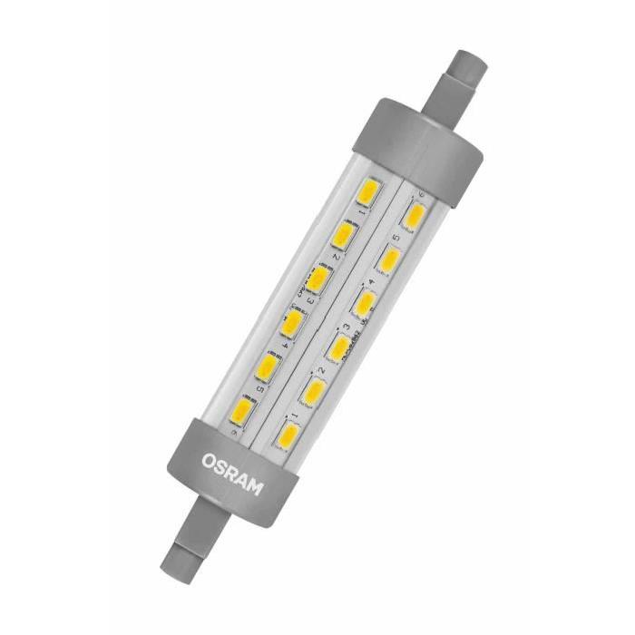 OSRAM Ampoule LED R7S 9 W équivalent a 75 W blanc chaud