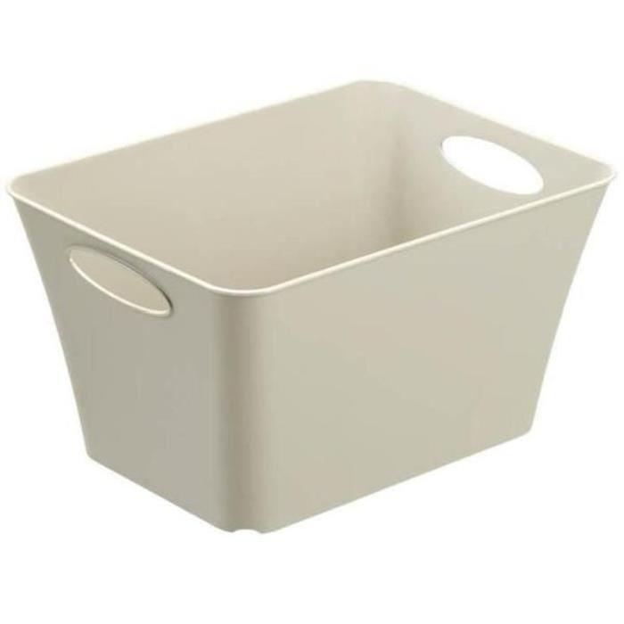 SUNDIS Corbeille panier Living Box S 11L 35,5x26x19,2 cm cappucino